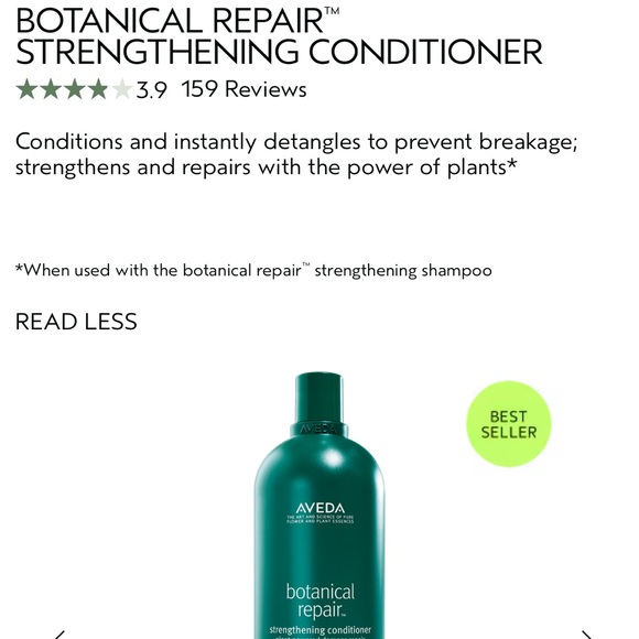 Aveda BOTANICAL REPAIR™ STRENGTHENING CONDITIONER - 1 liter - Picture 6 of 7